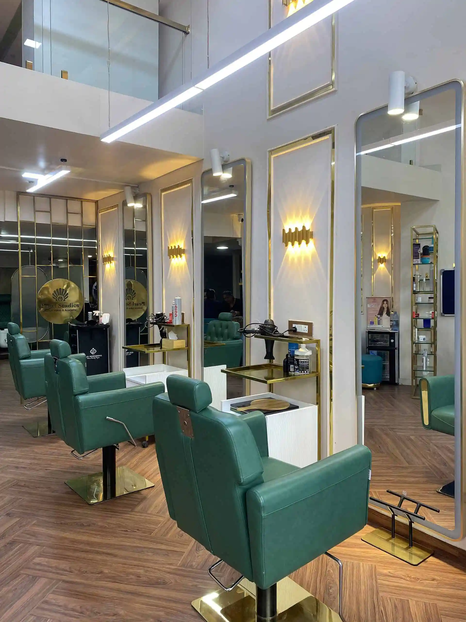 Pearl Studios luxury salon experience