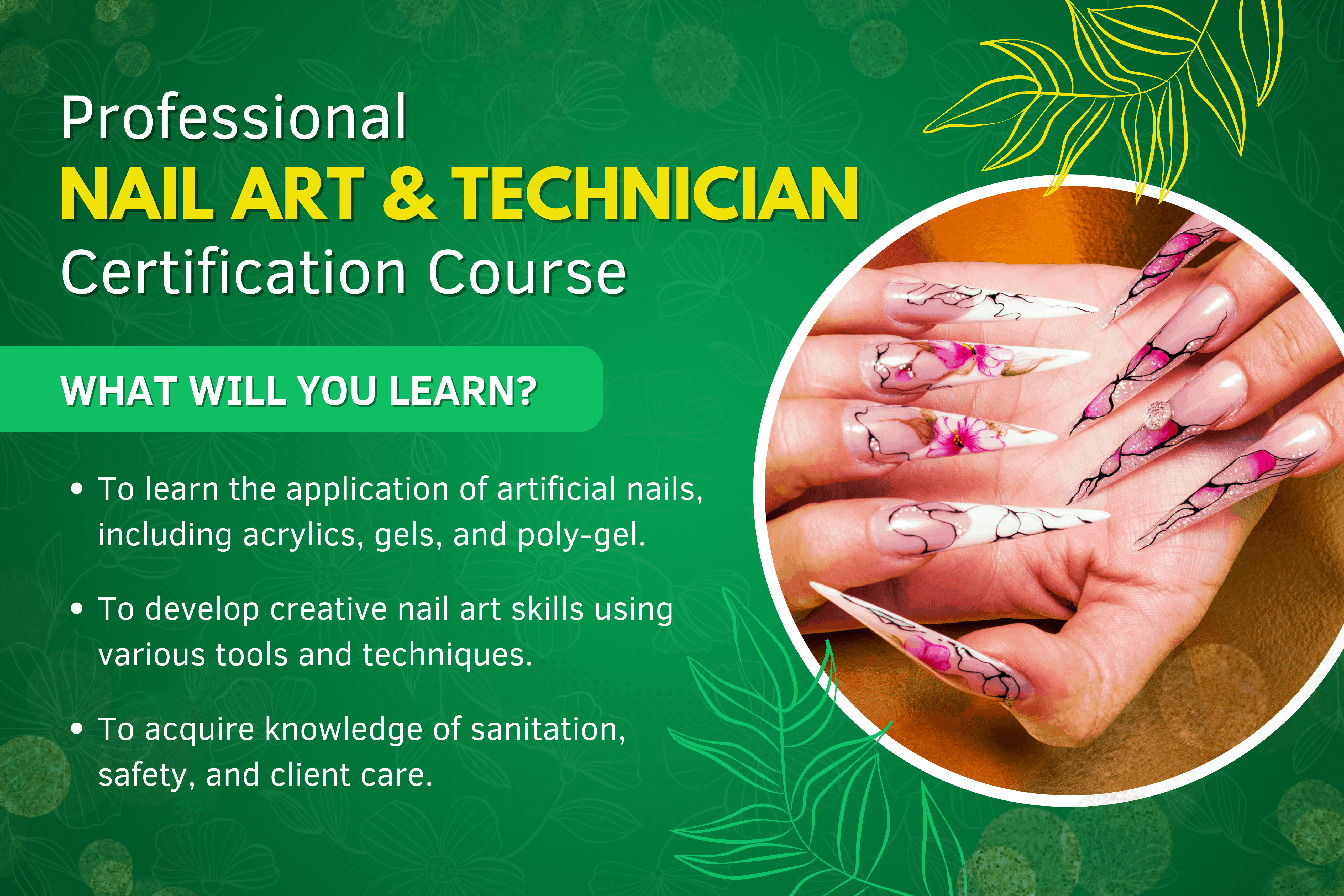 Professional Nail Art & Technician Certification Course