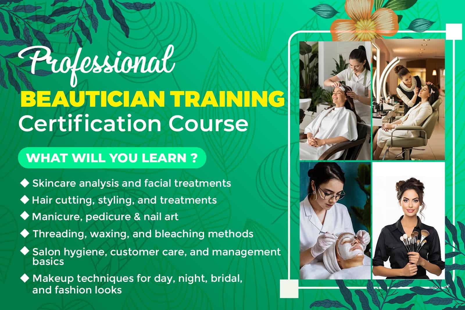 Professional Beautician Training